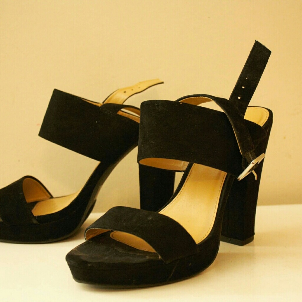 Chunky Sandal Heels
